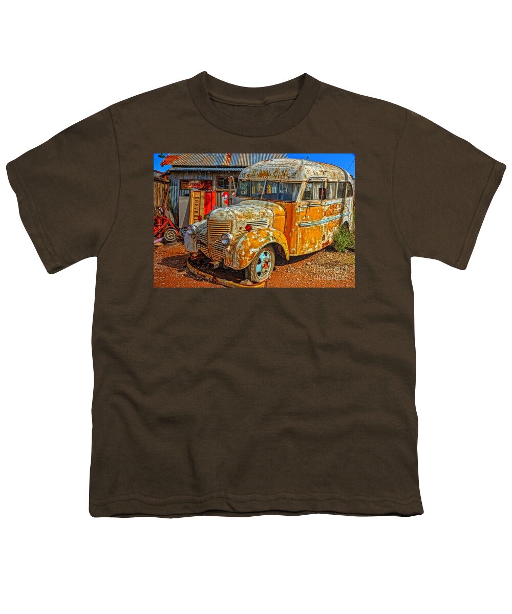  Youth T-Shirt featuring the photograph Still Wheels by Rodney Lee Williams
