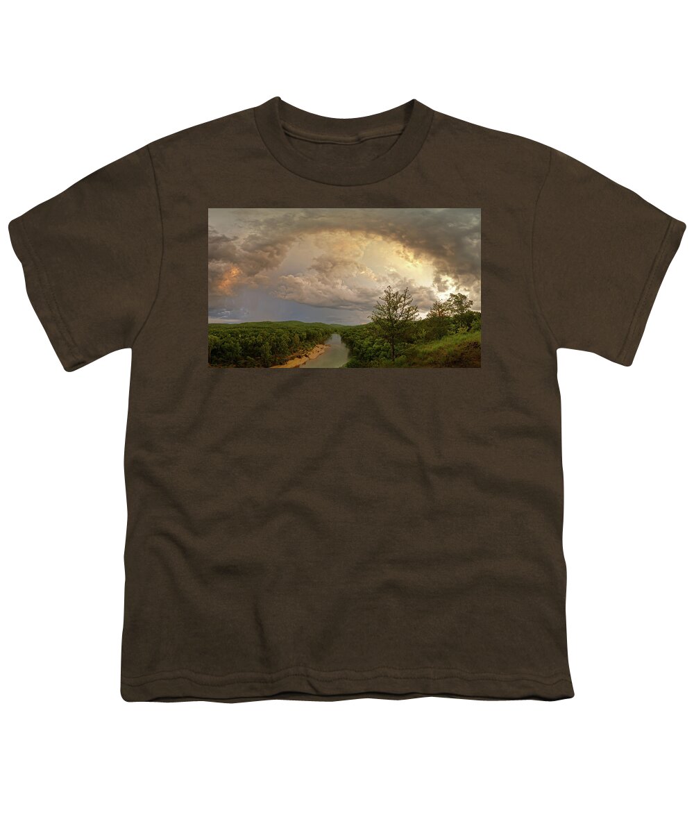 Storm Youth T-Shirt featuring the photograph Storm at Owls Bend by Robert Charity