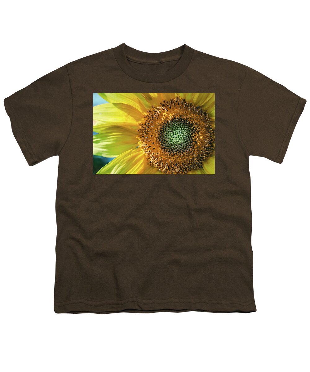 Sunflower Youth T-Shirt featuring the photograph Sunflower #1 by Ada Weyland