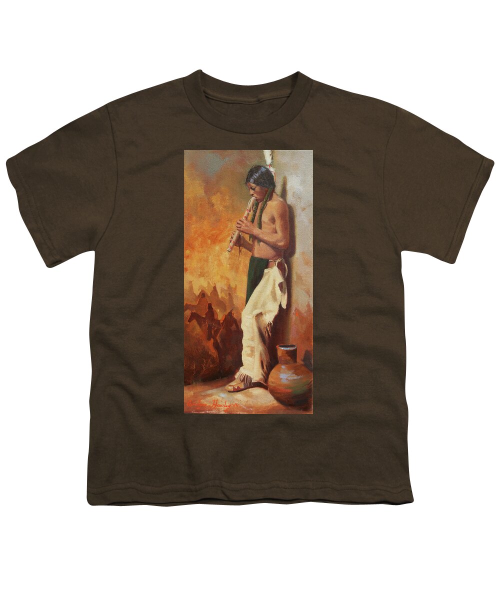 Figurative Art Youth T-Shirt featuring the painting The Calling by Carolyne Hawley