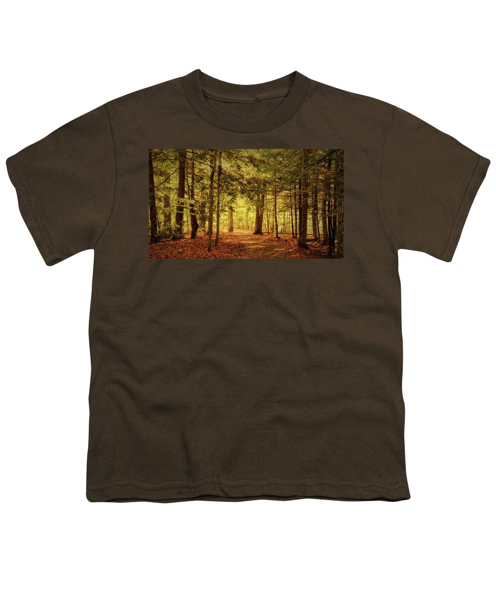 Trail Youth T-Shirt featuring the photograph The Falls Trail by Rod Best
