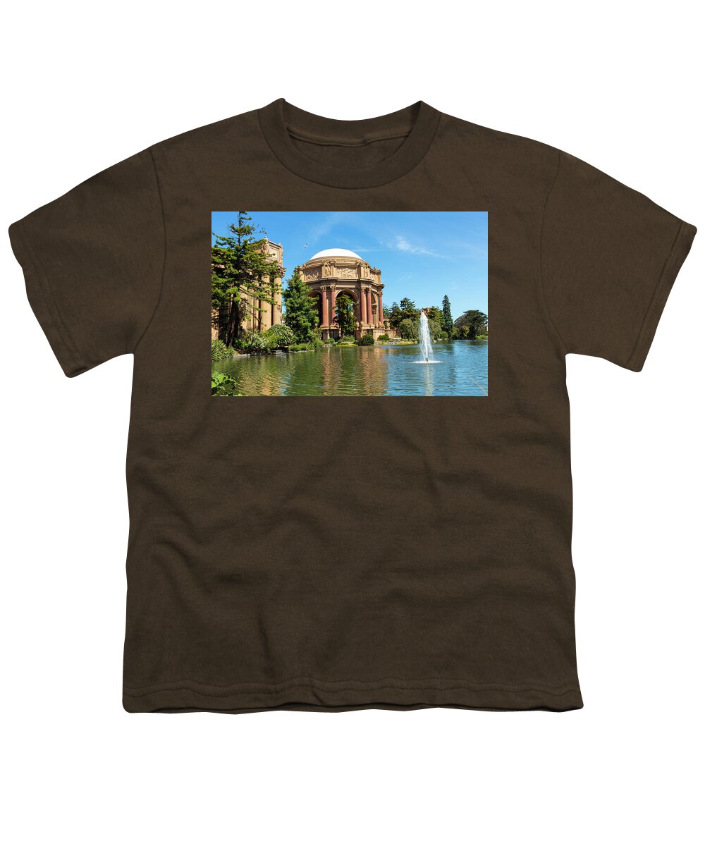Palace Of Fine Arts Youth T-Shirt featuring the photograph The Palace of Fine Arts by Bonnie Follett