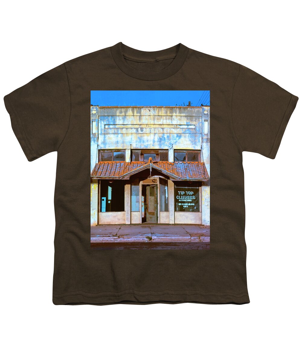 Tip Top Youth T-Shirt featuring the photograph Tip Top Cleaners by Dominic Piperata