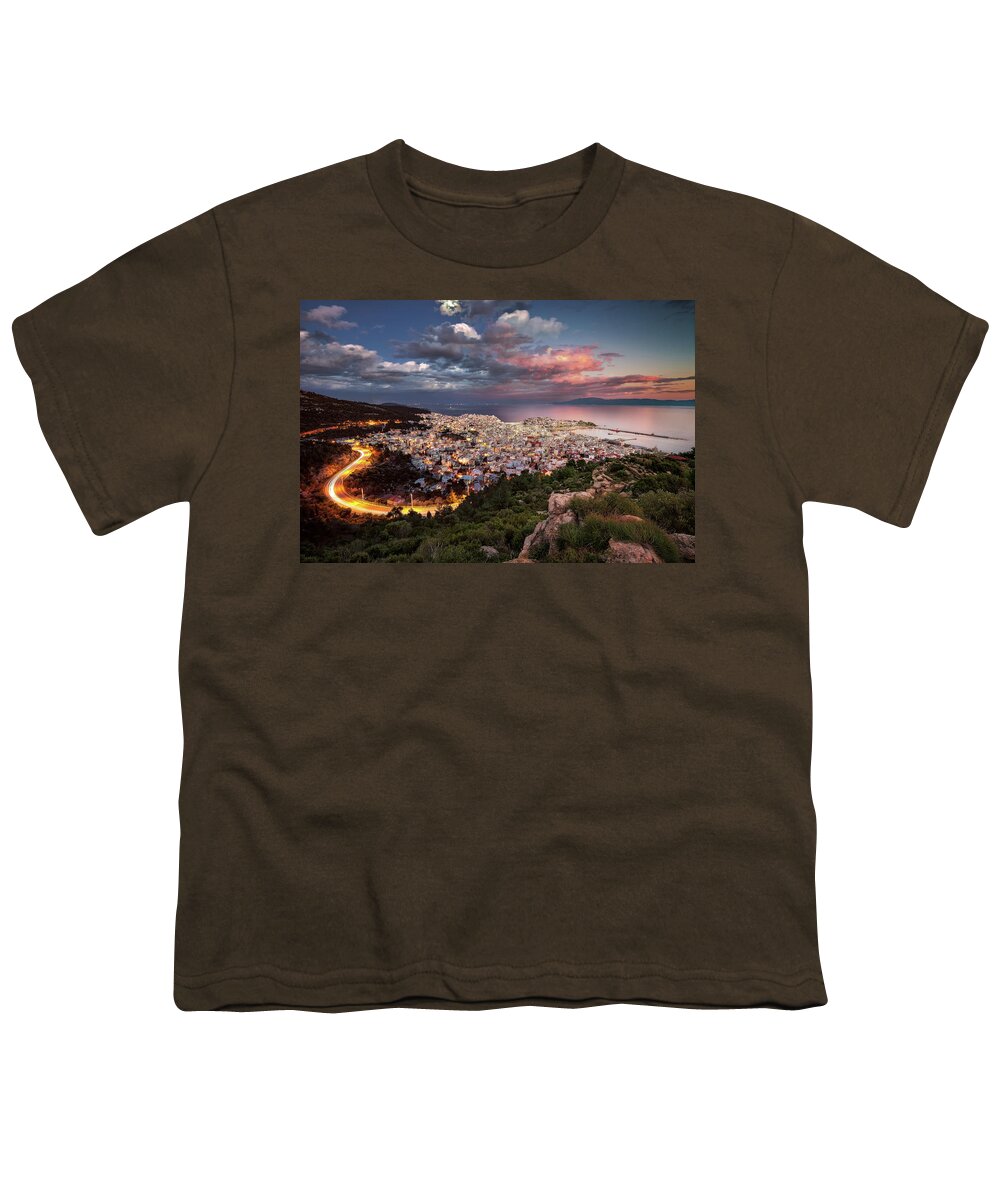 Kavala Youth T-Shirt featuring the photograph Transition by Elias Pentikis