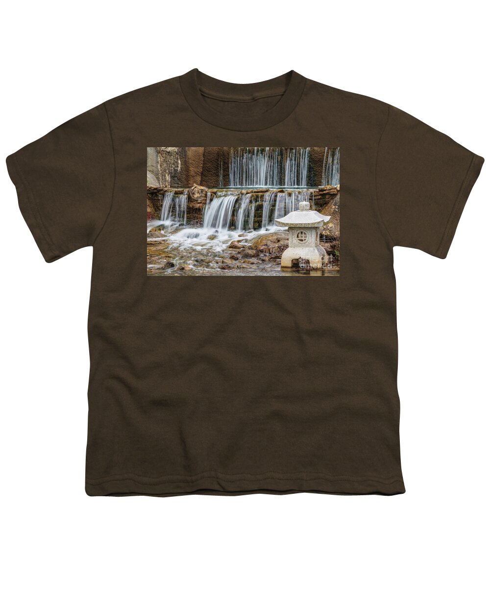 Waterfalls Youth T-Shirt featuring the photograph Waterfall Retreat by Jennifer White