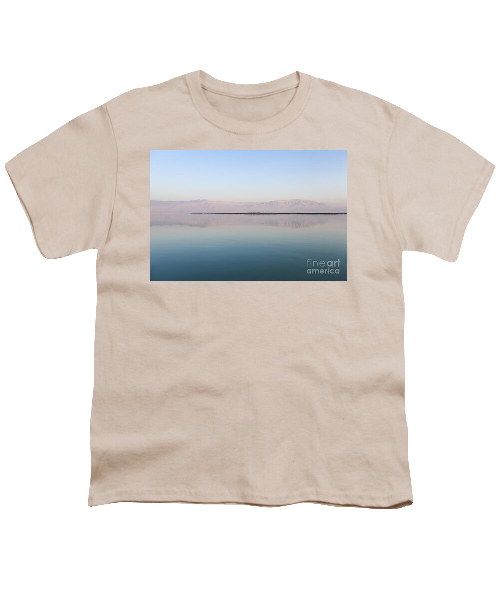 Landscapes Youth T-Shirt featuring the photograph Dead Sea landscape Israel 2 #1 by Gal Eitan