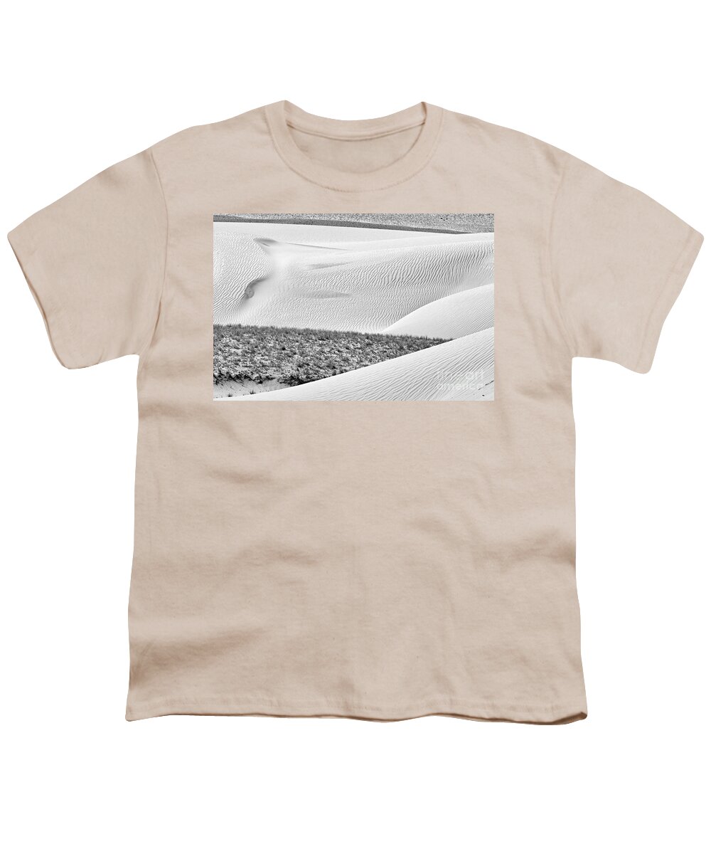 Abstract Youth T-Shirt featuring the photograph Desert abstract by Hitendra SINKAR