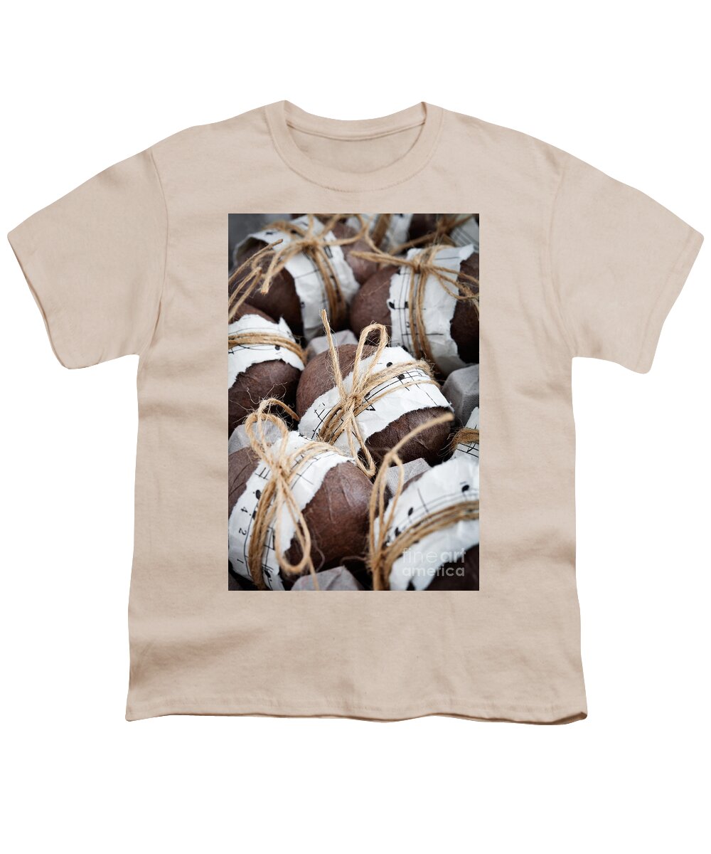 Basket Youth T-Shirt featuring the photograph Easter eggs #10 by Kati Finell