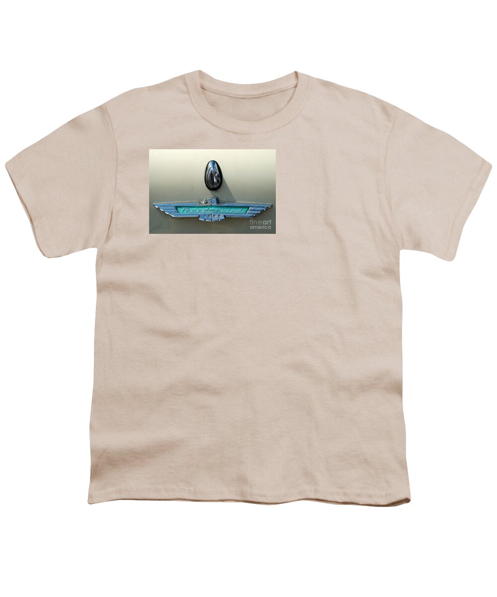 Car Youth T-Shirt featuring the photograph 57 Ford Thunderbird by Mark Dodd