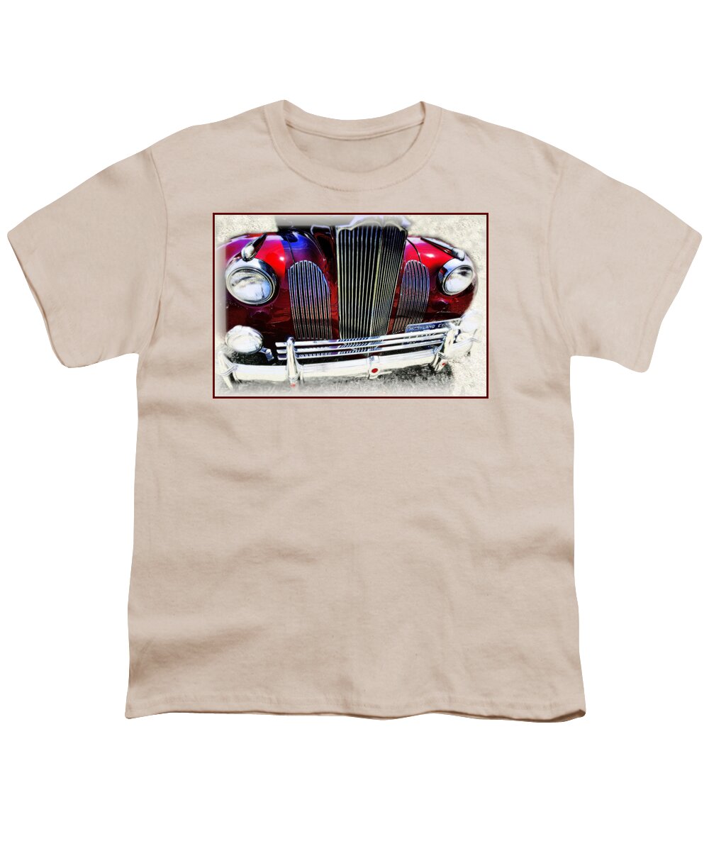 Antique Cars Youth T-Shirt featuring the photograph Bling 2 by Robert McCubbin