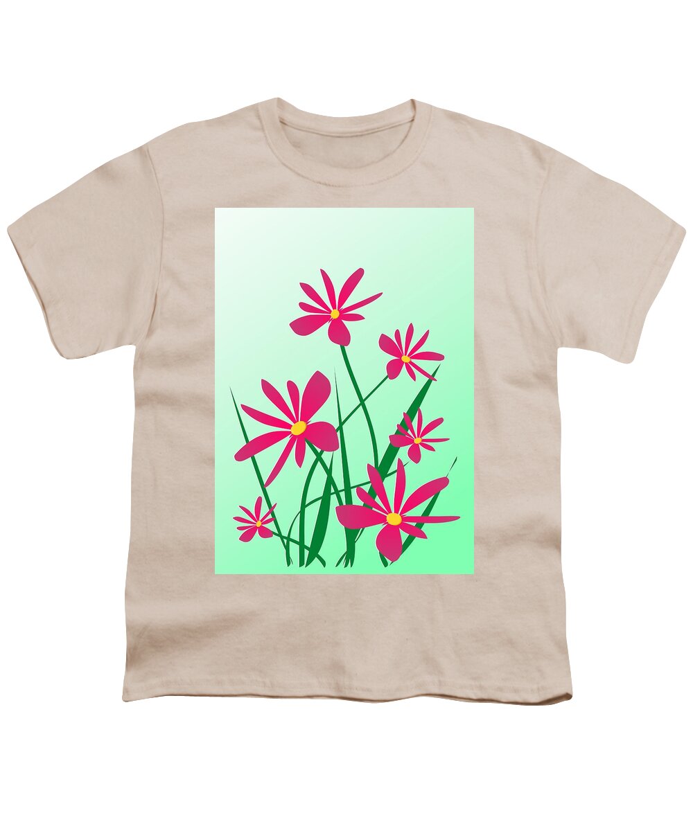 Graphic Youth T-Shirt featuring the digital art Brighten your Day by Anastasiya Malakhova