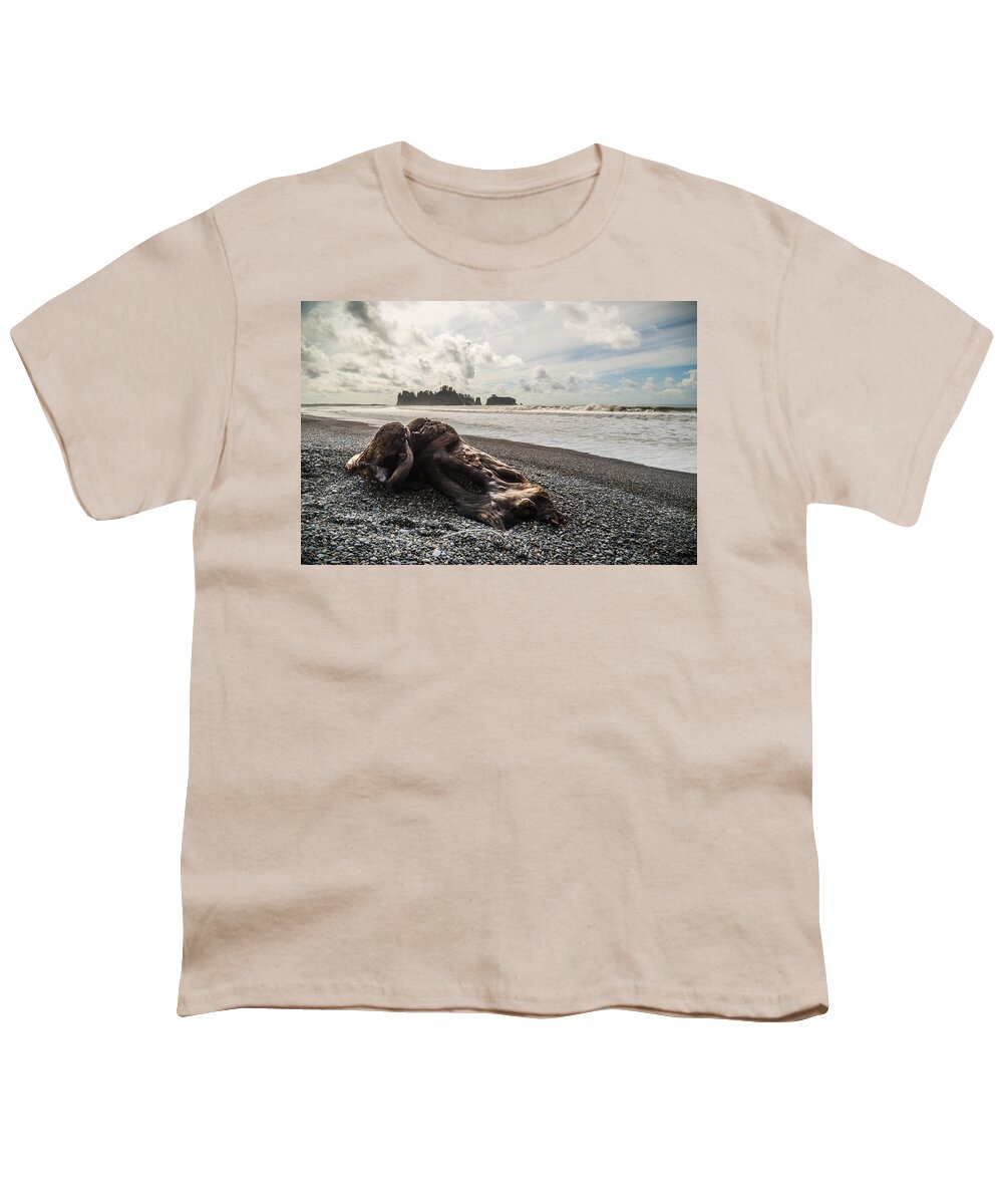 Olympic National Park Youth T-Shirt featuring the photograph Buried by Kristopher Schoenleber