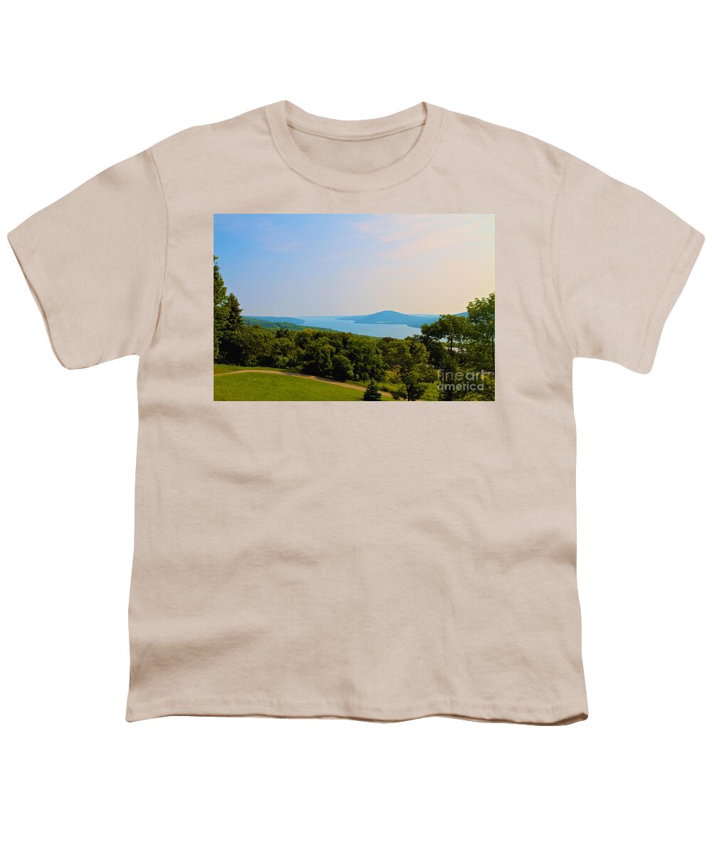 Canandaigua Youth T-Shirt featuring the photograph Canandaigua Lake by William Norton