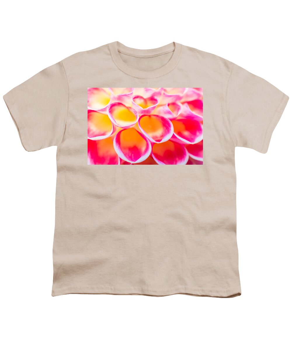 Floral Youth T-Shirt featuring the photograph Dahlia Abstract by Priya Ghose