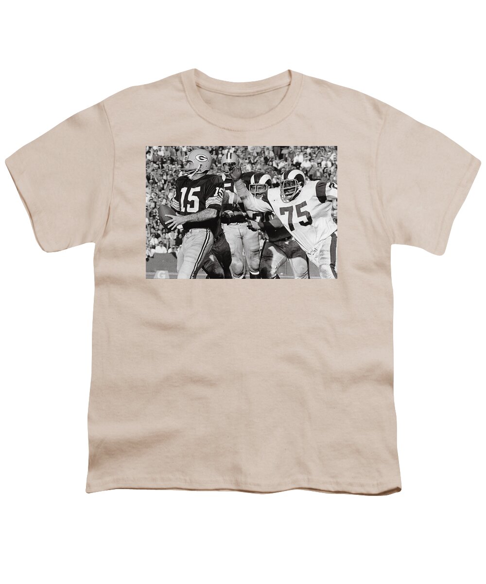 Deacon Youth T-Shirt featuring the photograph Deacon Jones by Gianfranco Weiss