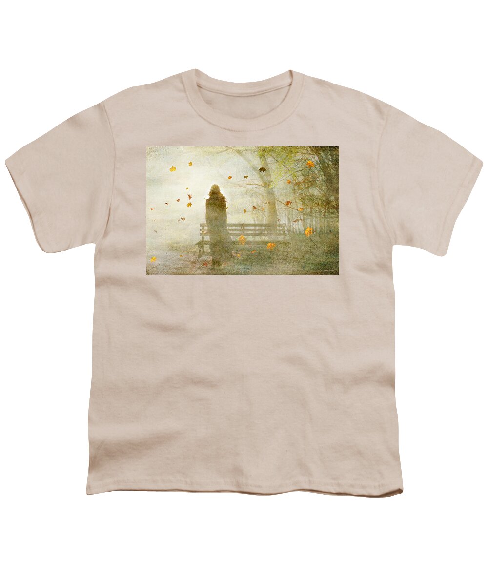 Vintage Youth T-Shirt featuring the digital art Don't look back ... by Chris Armytage