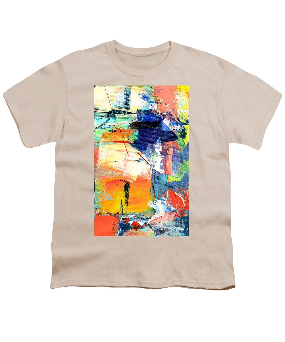 Abstract Youth T-Shirt featuring the painting Epiphany by Ana Maria Edulescu