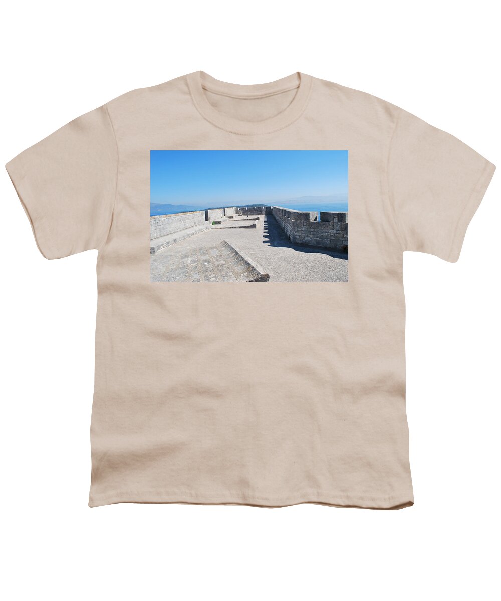 Corfu Youth T-Shirt featuring the photograph Fort In Corfu by George Katechis