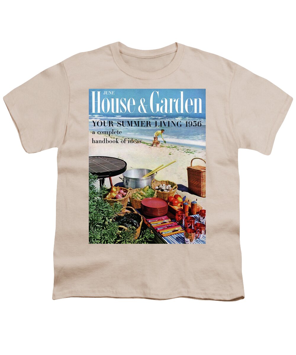 Entertainment Youth T-Shirt featuring the photograph House And Garden Ideas For Summer Issue Cover by Tom Leonard
