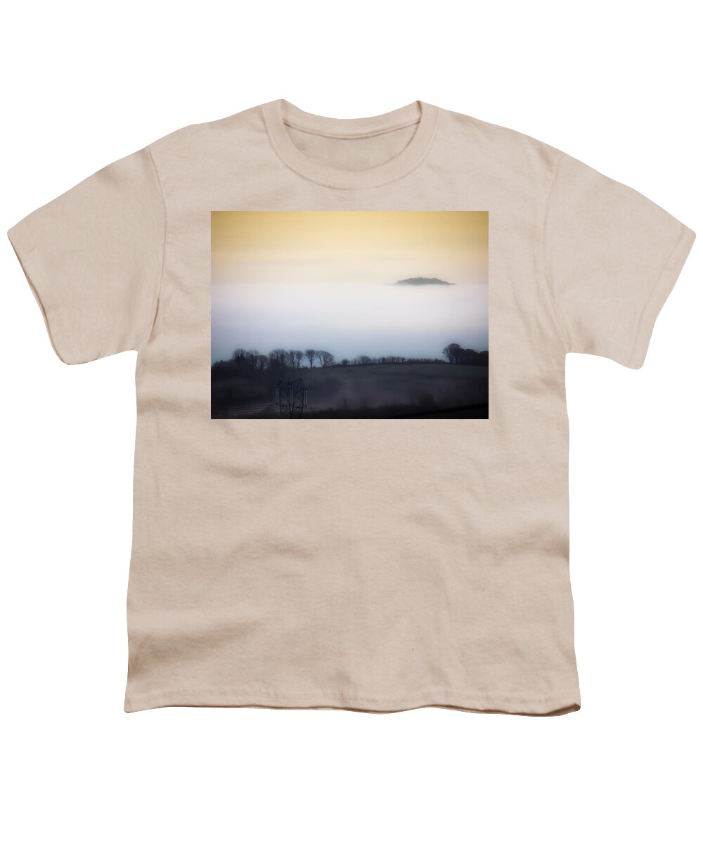 Ireland Youth T-Shirt featuring the photograph Island in the Irish Mist by James Truett