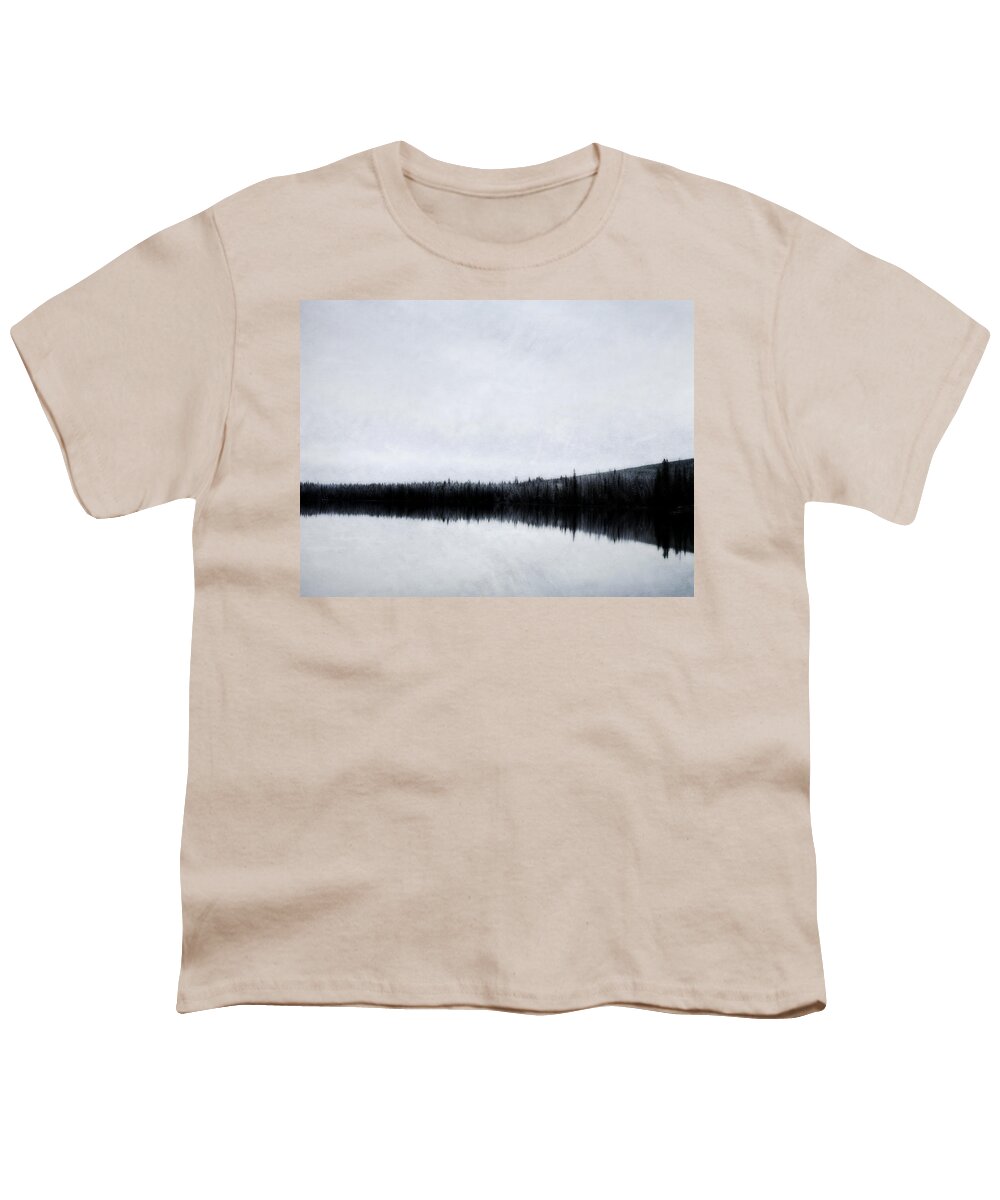 Winter Youth T-Shirt featuring the photograph Lac Le Jeune by Theresa Tahara