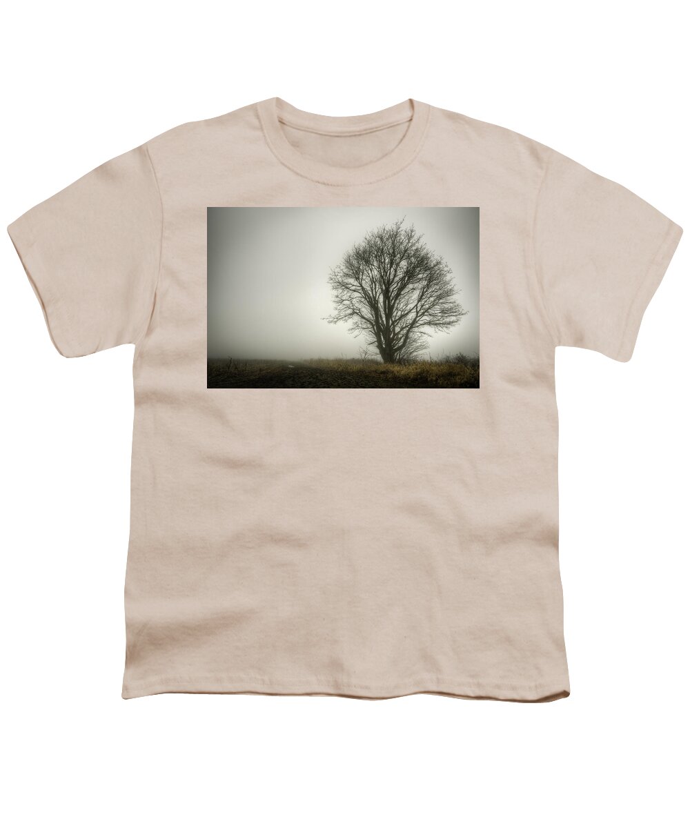 Tree Youth T-Shirt featuring the photograph Lonesome by Spencer McDonald