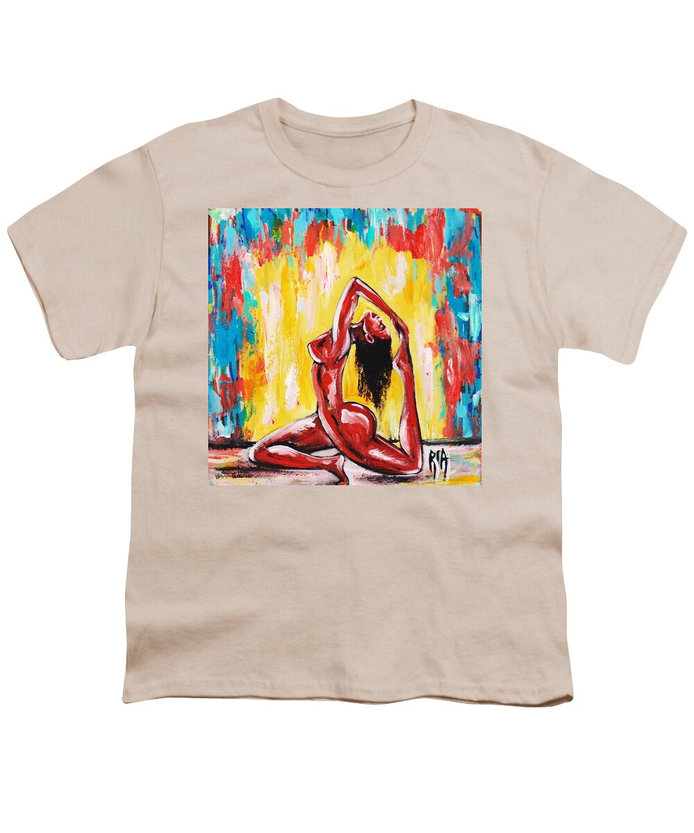 Artbyria Youth T-Shirt featuring the photograph No Flex Zone by Artist RiA