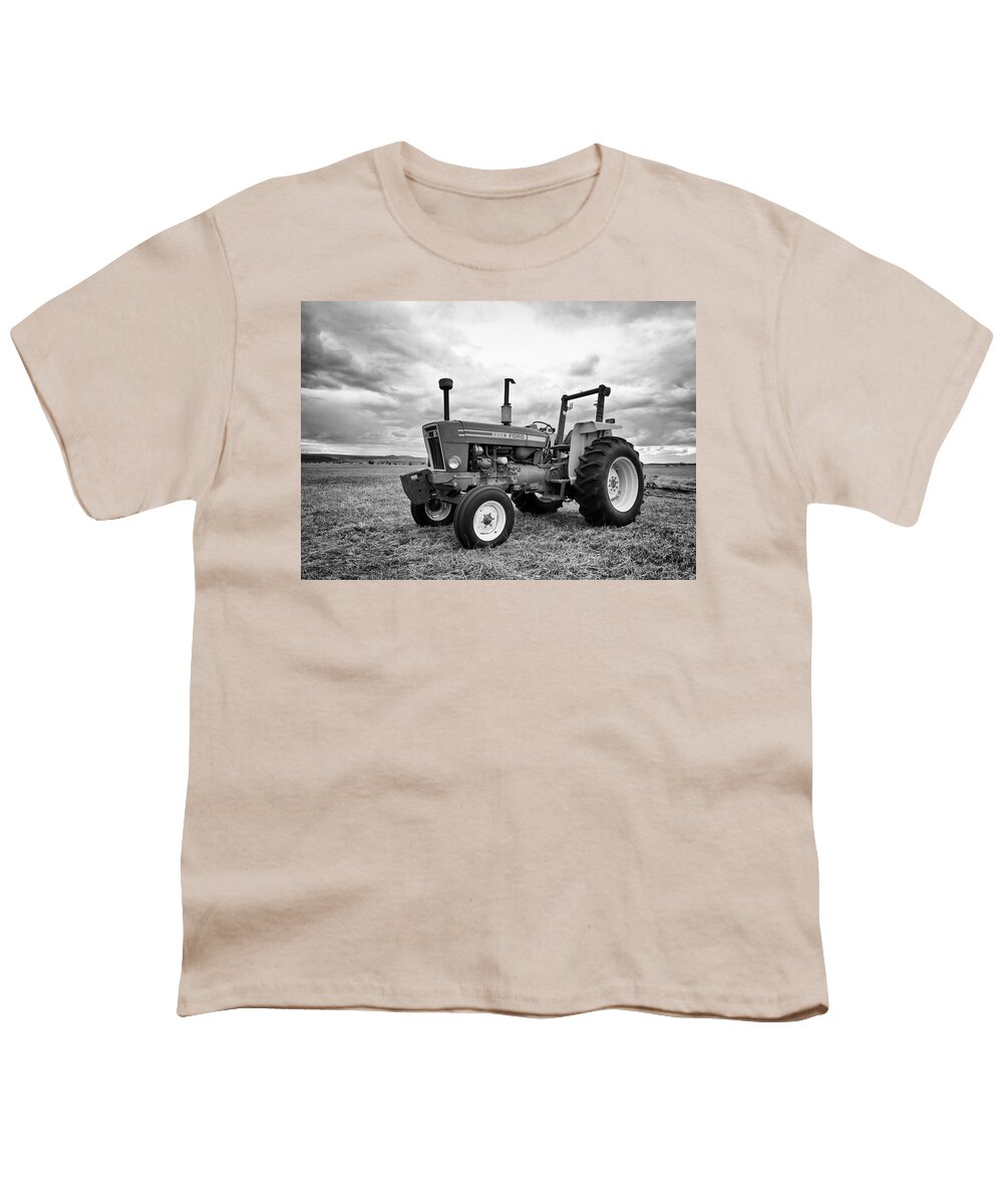 Tractor Youth T-Shirt featuring the photograph Old Ford Tractor by Steve McKinzie