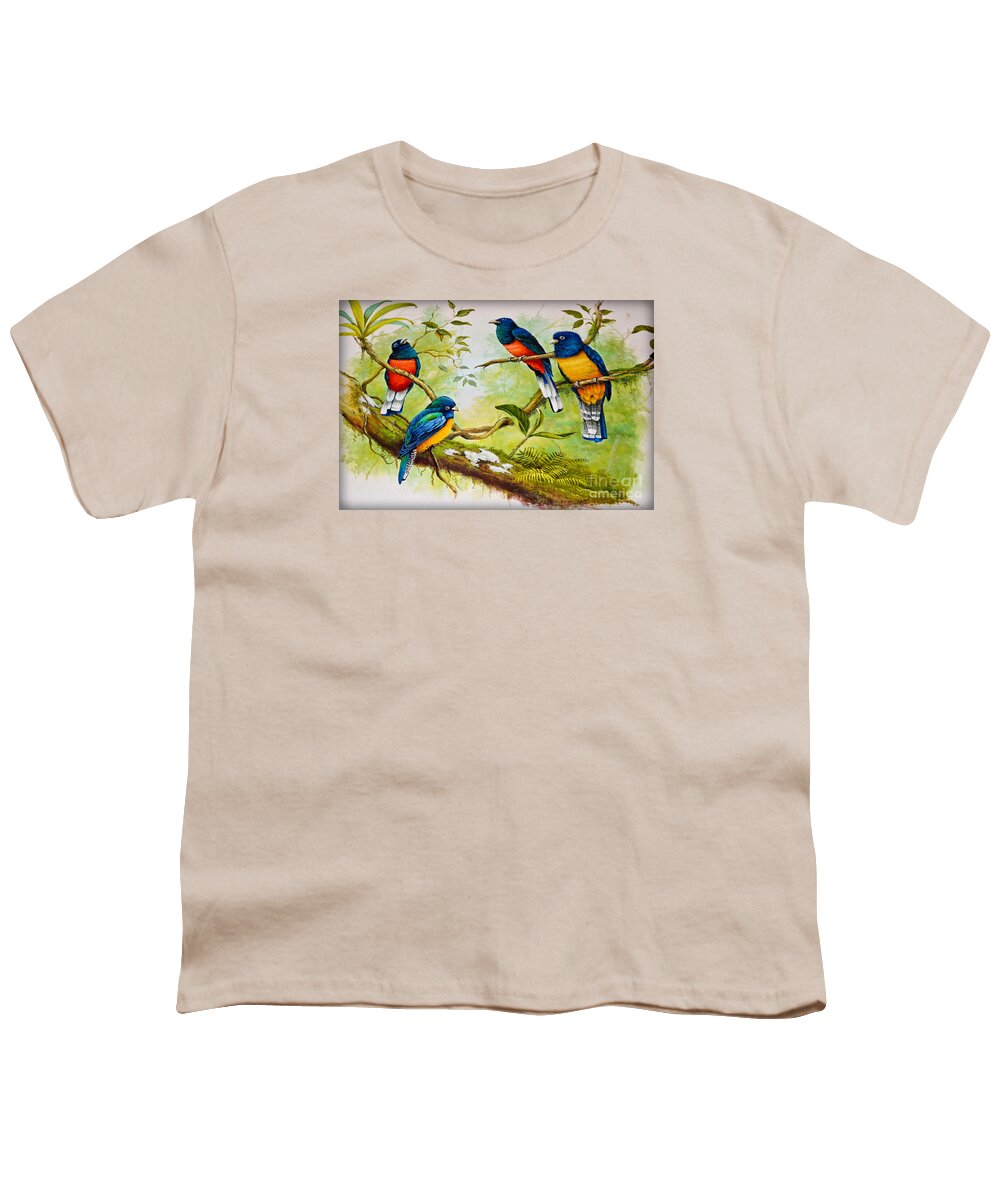 Bird Youth T-Shirt featuring the photograph Rockin Robins by Gary Keesler