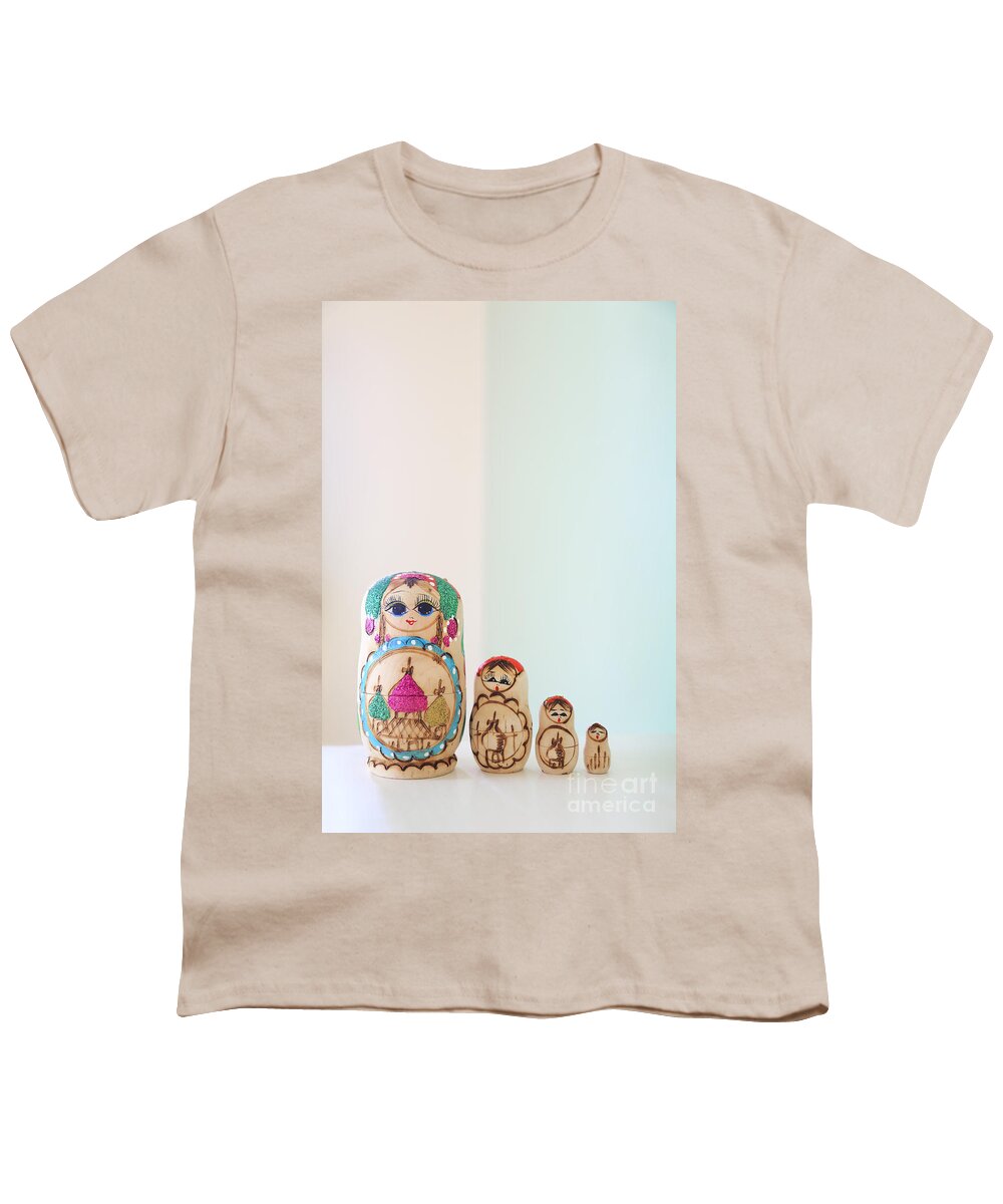 Russian Youth T-Shirt featuring the photograph Russian Dolls by Evelina Kremsdorf