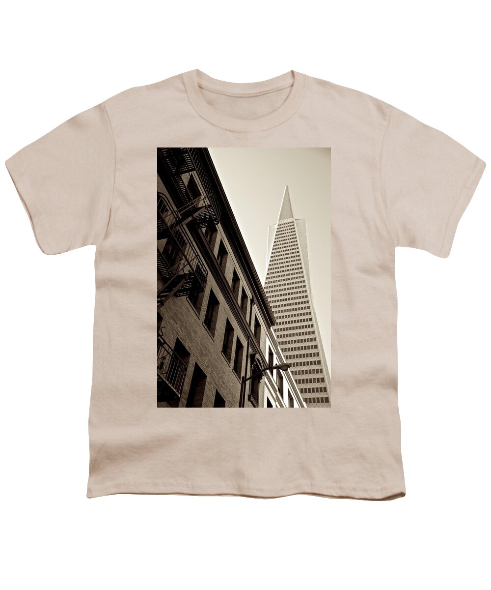 San Francisco Youth T-Shirt featuring the photograph San Francisco Angles by Eric Tressler