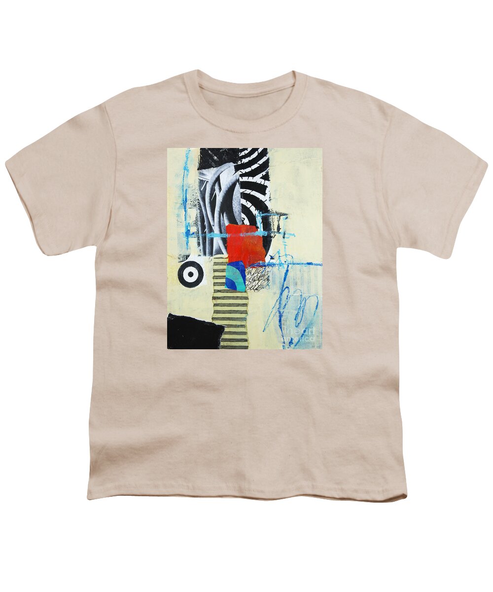 Target Youth T-Shirt featuring the mixed media Target by Elena Nosyreva