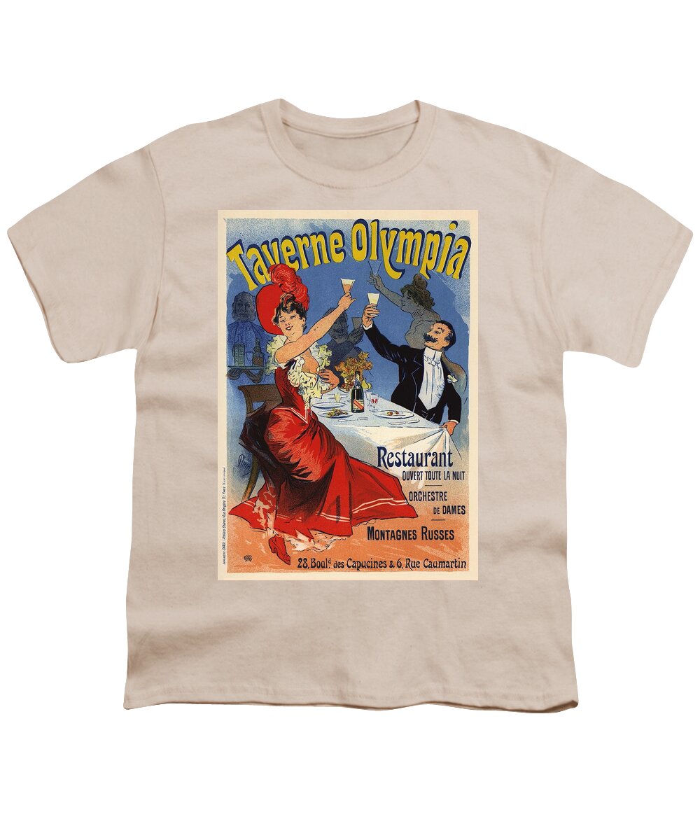 Poster Youth T-Shirt featuring the photograph Taverne Olympia by Gianfranco Weiss