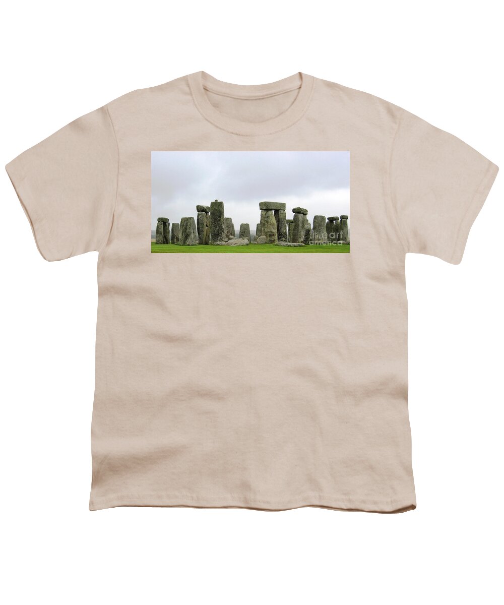 Stonehenge Youth T-Shirt featuring the photograph The Circle by Denise Railey