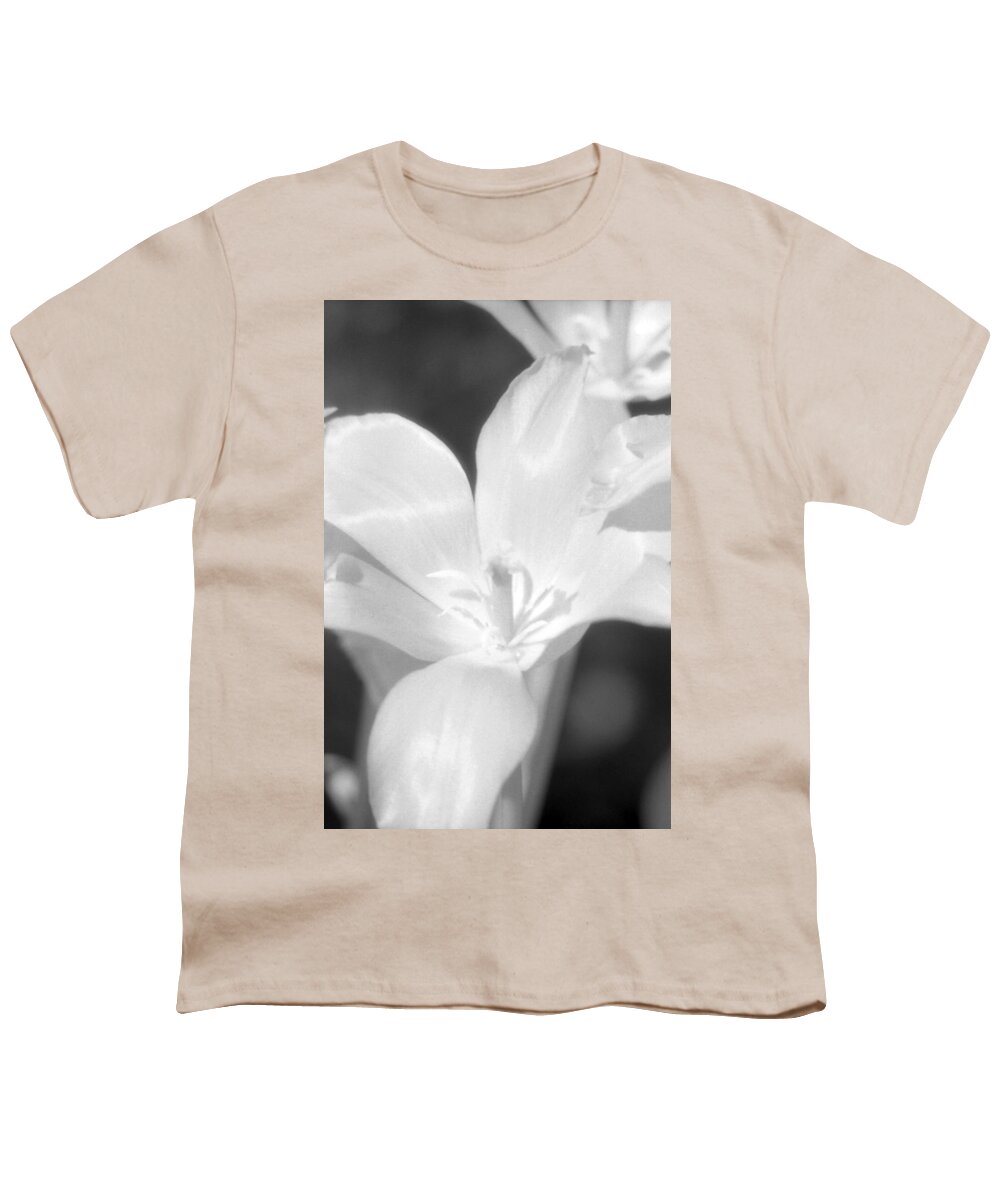 Tulip Youth T-Shirt featuring the photograph Tulips - Infrared 22 by Pamela Critchlow