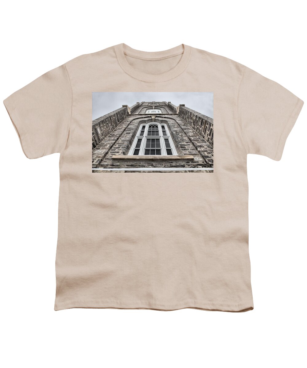 Church Building Youth T-Shirt featuring the photograph Up by David Andersen