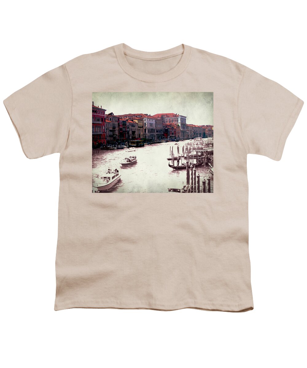 Venice Youth T-Shirt featuring the photograph Venice Italy Break of Day by Brian Reaves