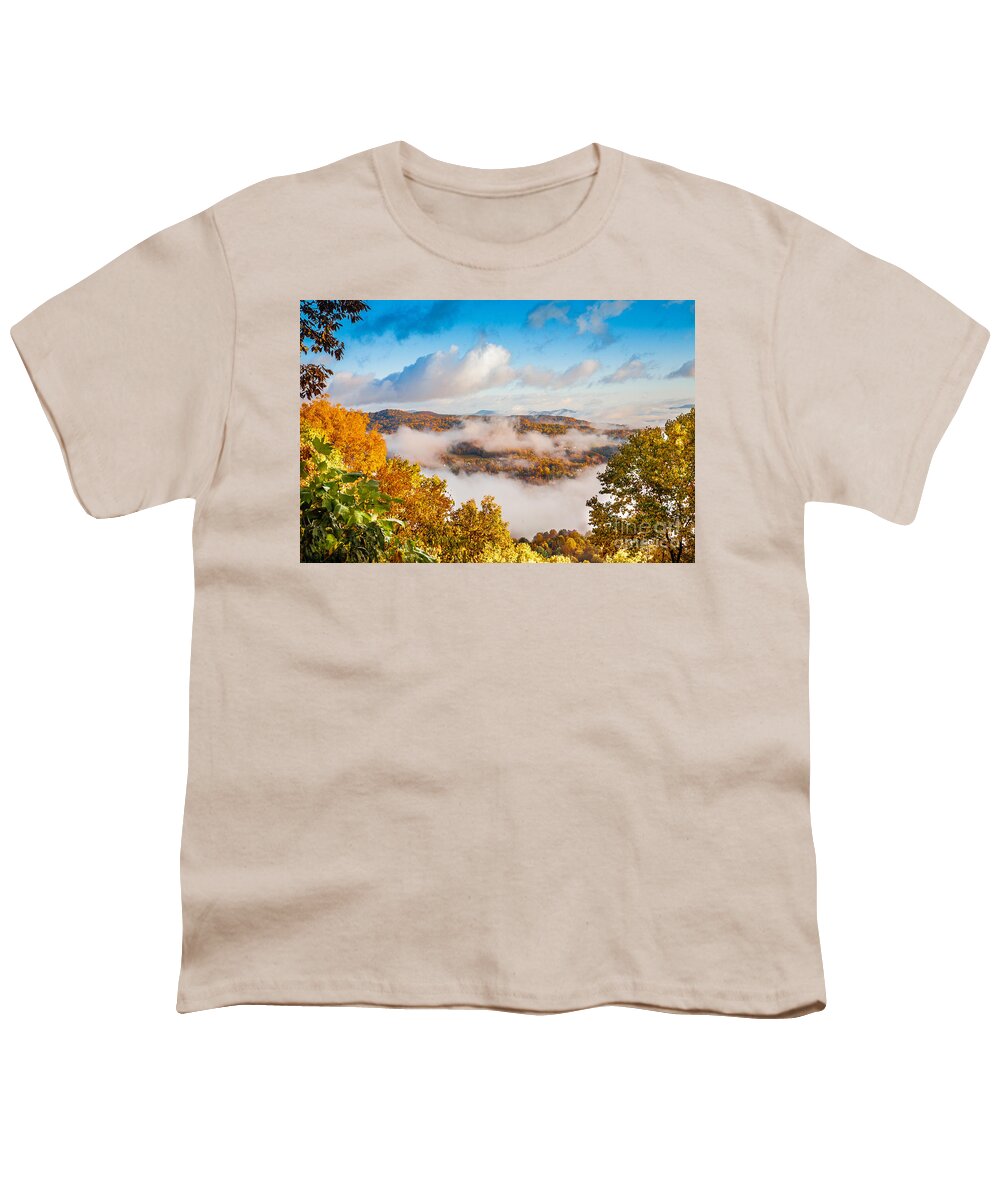 Foliage Youth T-Shirt featuring the photograph Virginia Foliage by Ronald Lutz