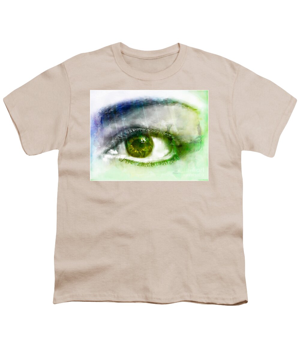 People Youth T-Shirt featuring the photograph Window to the Soul IIX by Debbie Portwood