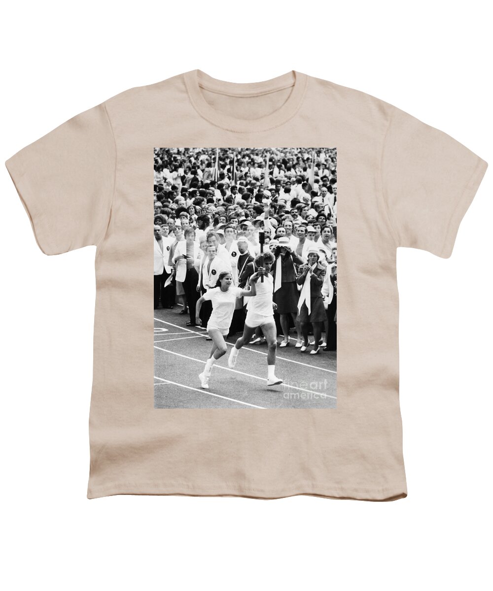 1976 Youth T-Shirt featuring the photograph Olympic Games, 1976 #1 by Granger