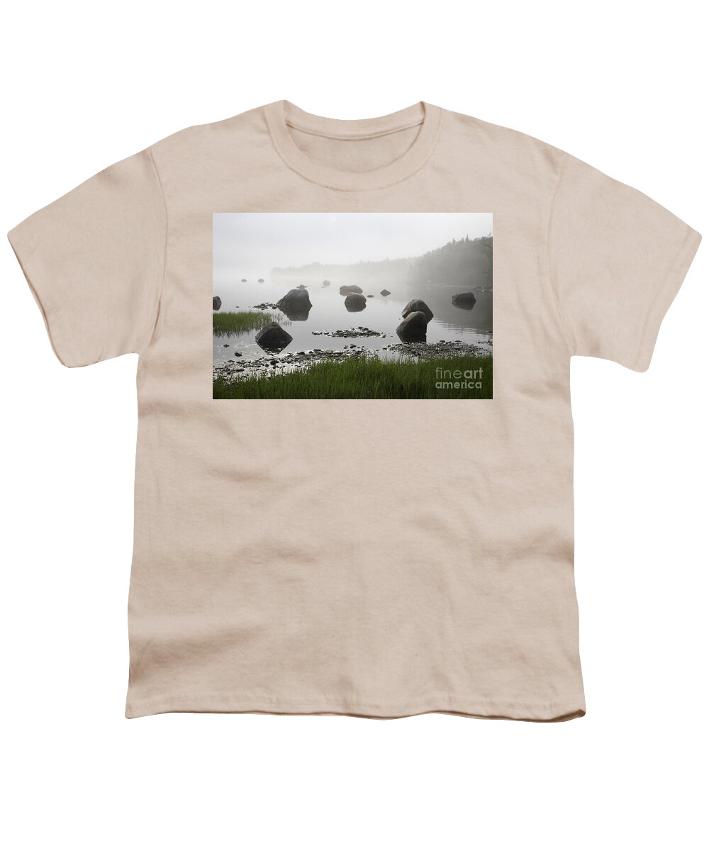Time Youth T-Shirt featuring the photograph Tide Sequence - High #1 by Ted Kinsman