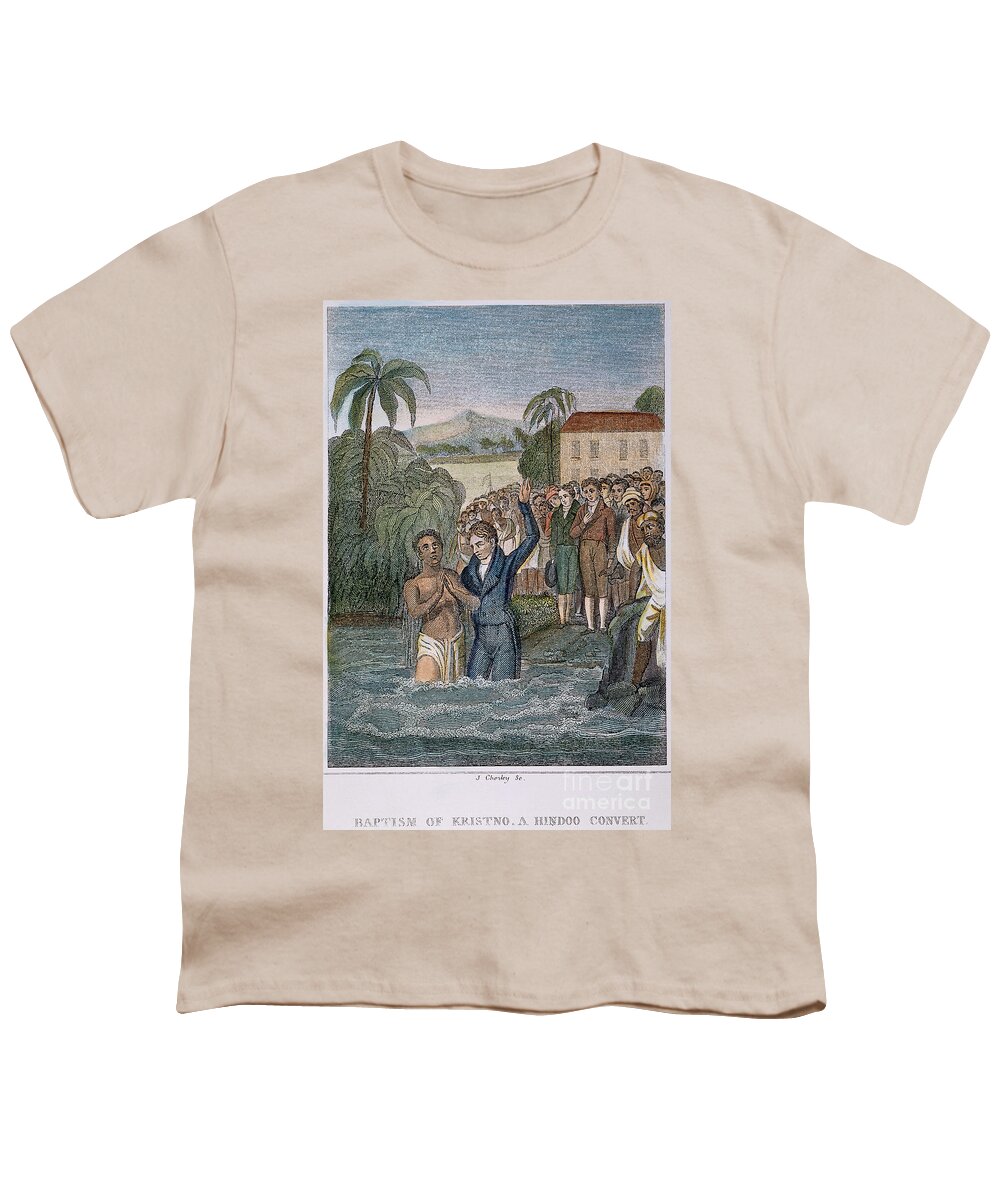 1837 Youth T-Shirt featuring the photograph William Carey (1761-1834) #2 by Granger