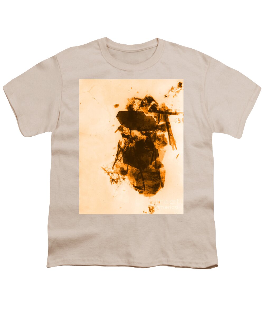 Asbestos Youth T-Shirt featuring the photograph Asbestos Fibers #3 by Omikron