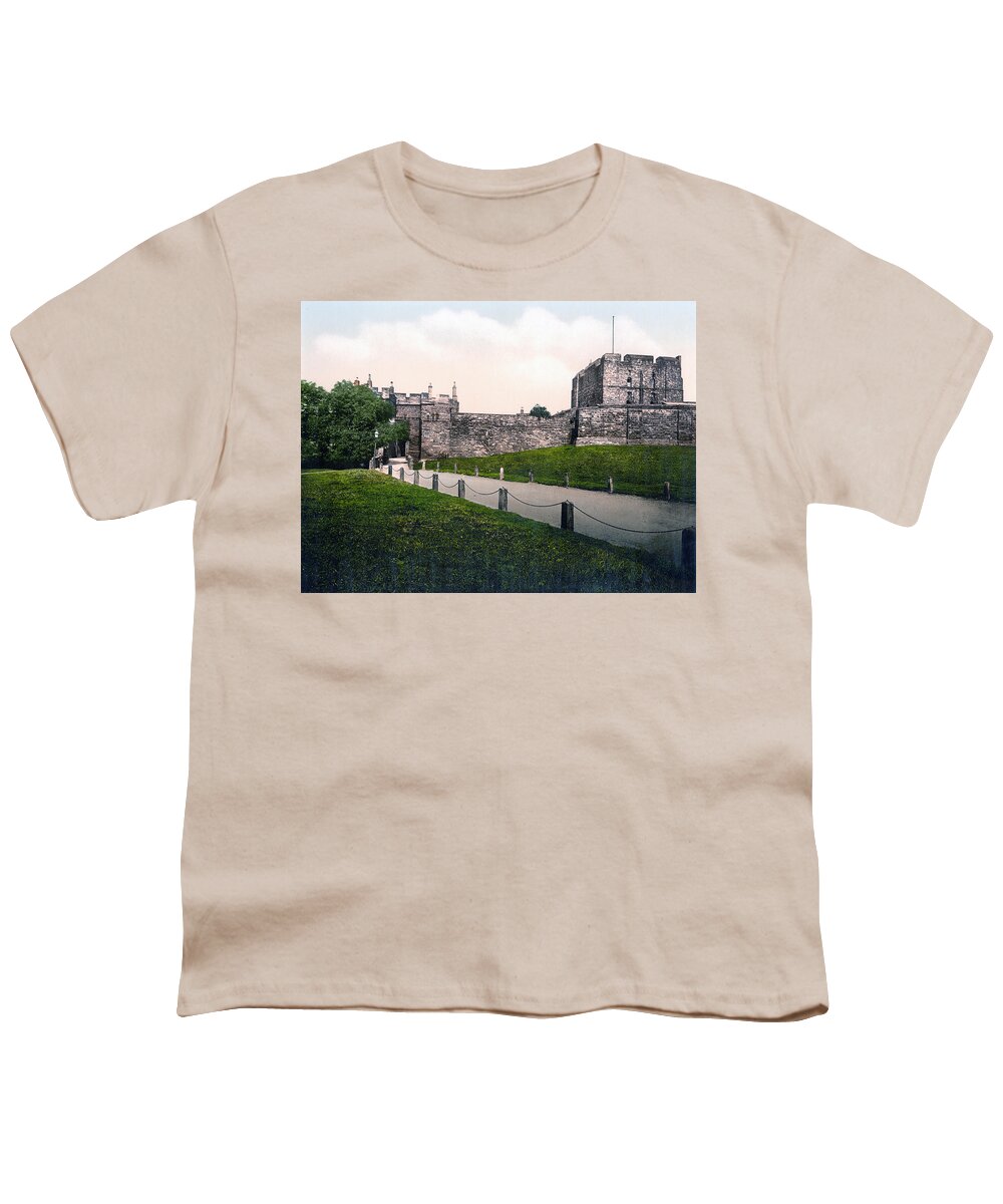 Carlisle Youth T-Shirt featuring the photograph Carlisle Castle - England by International Images