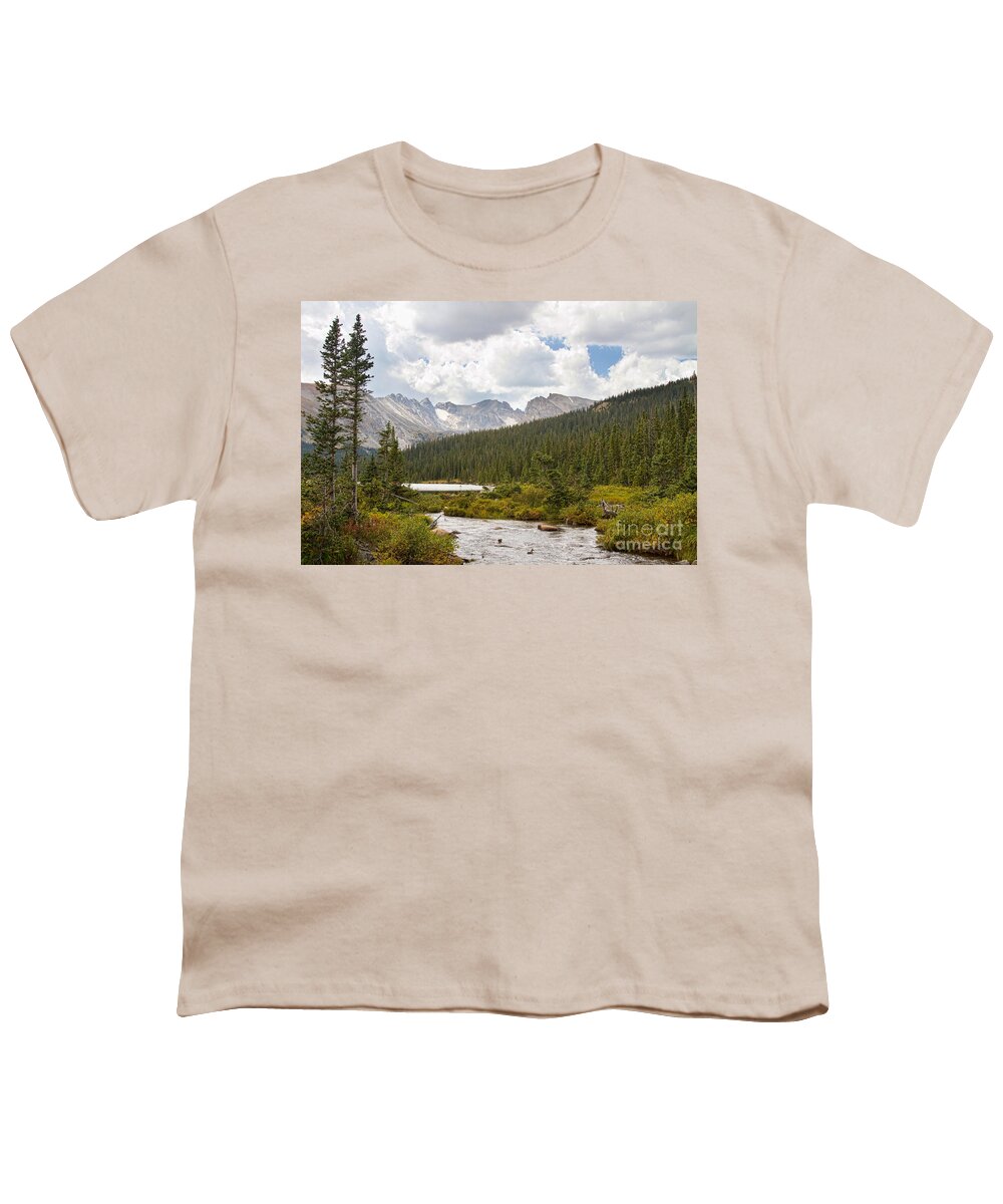 'brainard Lake' Youth T-Shirt featuring the photograph Indian Peaks Summer Day by James BO Insogna