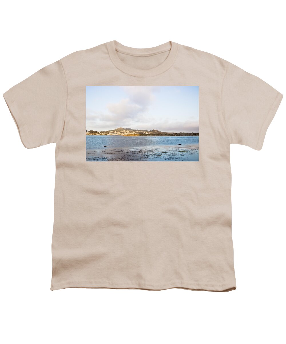Morro Bay Youth T-Shirt featuring the photograph Shhhh - Sea Otters Sleeping by Heidi Smith
