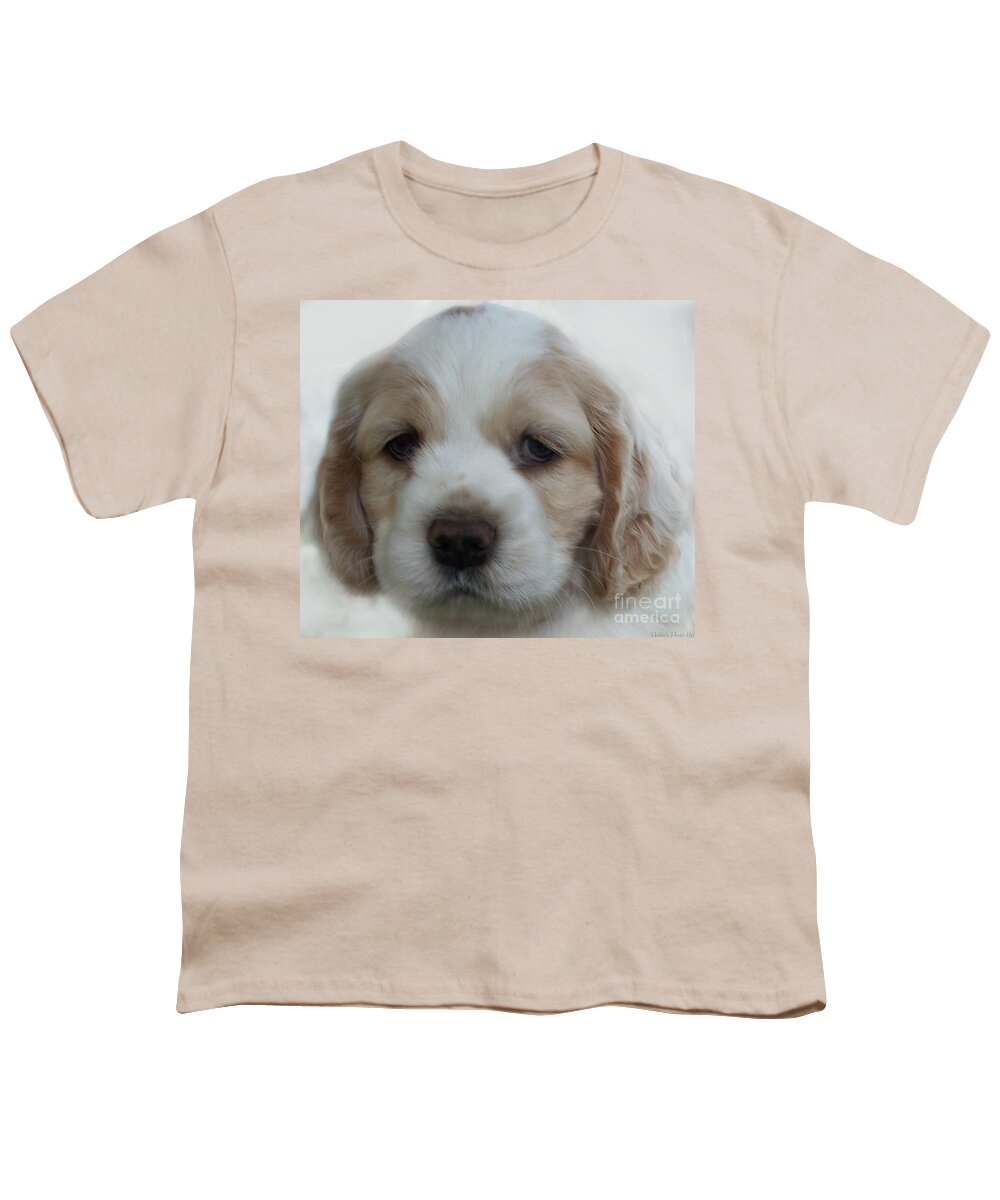 Animals Youth T-Shirt featuring the photograph What a sweet face by Debbie Portwood