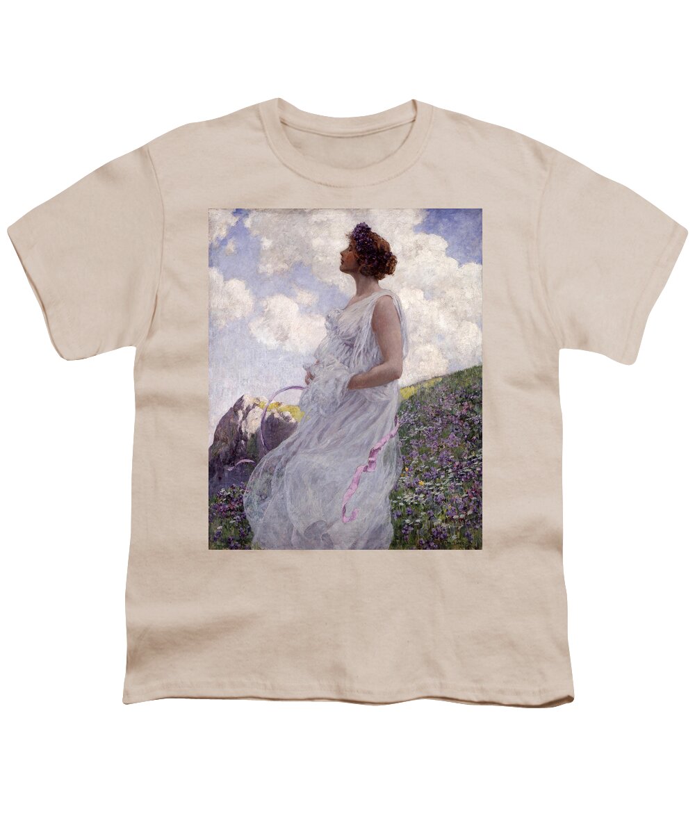George Hitchcock Youth T-Shirt featuring the painting Calypso #1 by George Hitchcock