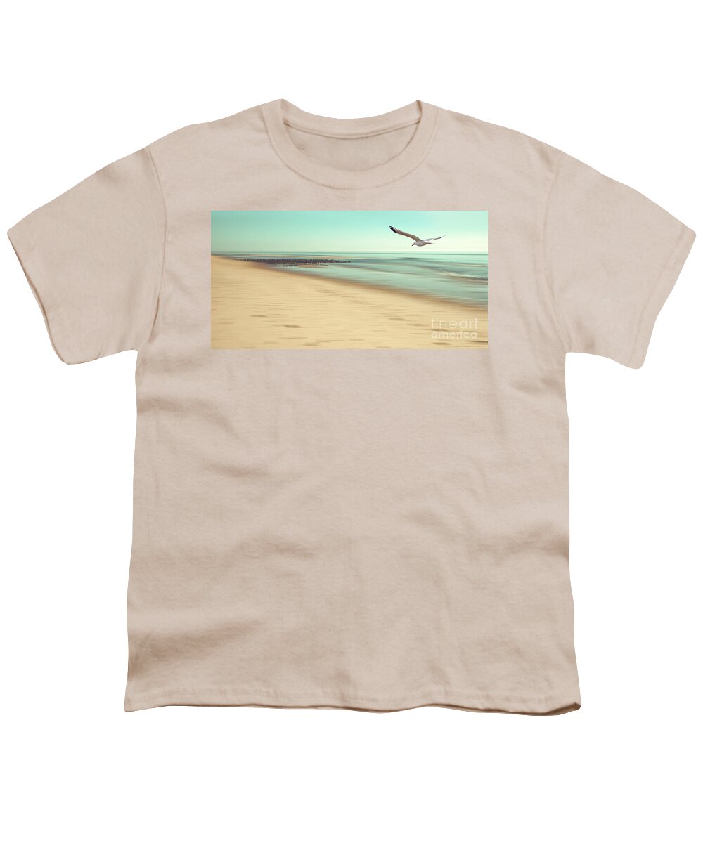 Beach Youth T-Shirt featuring the photograph Desire Light Vintage by Hannes Cmarits