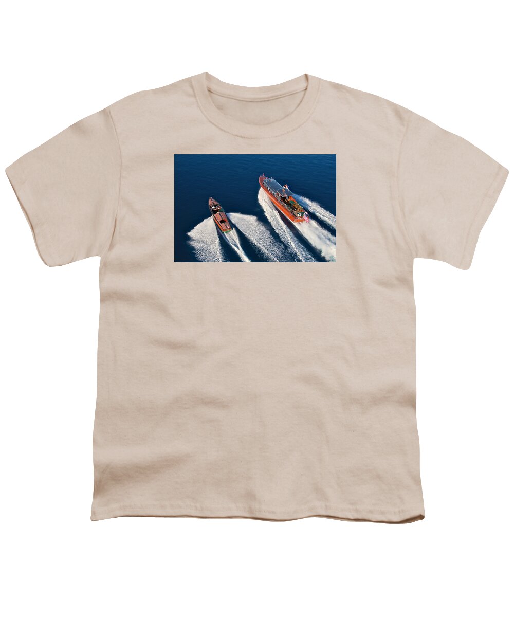 Hacker Youth T-Shirt featuring the photograph Snow Water #10 by Steven Lapkin